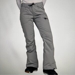 New with Tags!!! Roxy Nadia Pt. Slim-Fit Gray Women’s Snowboard Pants- Large